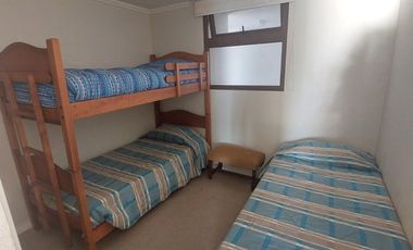 Departamento amoblado, gasto común incluido con increíble vista en Jardin del Mar