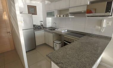 Departamento amoblado, gasto común incluido con increíble vista en Jardin del Mar