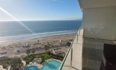 Departamento amoblado, gasto común incluido con increíble vista en Jardin del Mar