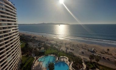 Departamento amoblado, gasto común incluido con increíble vista en Jardin del Mar