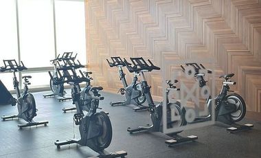 Loft en Mitikah piso 17 amueblado listo para habitar, fresco 1 estacionamiento