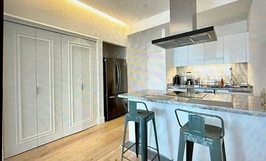 Loft en Mitikah piso 17 amueblado listo para habitar, fresco 1 estacionamiento