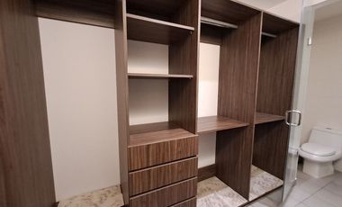 Loft en Mitikah piso 17 amueblado listo para habitar, fresco 1 estacionamiento