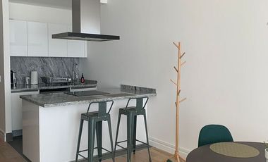 Loft en Mitikah piso 17 amueblado listo para habitar, fresco 1 estacionamiento