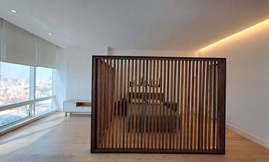 Loft en Mitikah piso 17 amueblado listo para habitar, fresco 1 estacionamiento