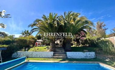 Camilo Henriquez, Quilpué. Casa con hermoso Jardín.