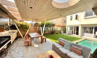 Lomas de Montemar, Concón. Casa de 180 m2 en Condominio.