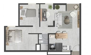 Apartamento vía a caldas urb san miguel nuevo 263 millones