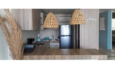 DEPARTAMENTO 95 M2  EN VENTA CONDOMINIO PORTOZUL,  MANZANILLO COLIMA.