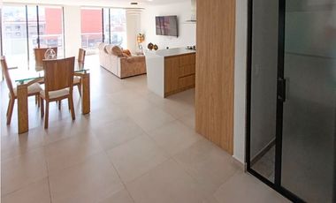 Apartamento para la renta amoblada en Envigado, barrio Mesa piso 6