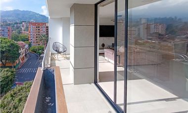 Apartamento para la renta amoblada en Envigado, barrio Mesa piso 6