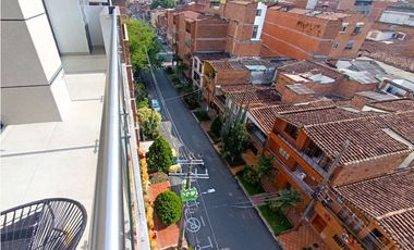 Apartamento para la renta amoblada en Envigado, barrio Mesa piso 6