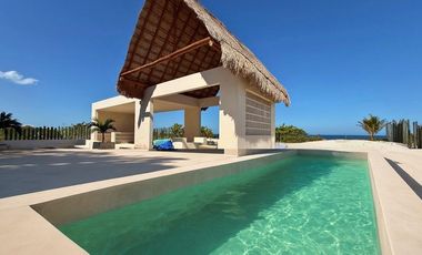 Casa Frente Al Mar En Las Hermosas Playas de San Crisanto, Yucatán