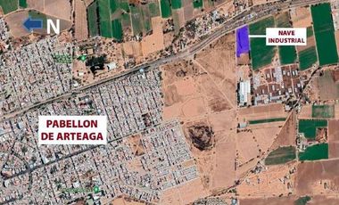 Nave industrial en Venta en Pabellón de Arteaga, Aguascalientes.