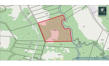 VENDO CAMPO EN PROFUNDIDAD  - CANDELARIA - MISIONES - SOBRE ARROYO