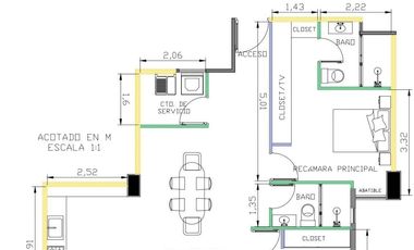 Departamento en Venta en Querétaro en Zona Campanario