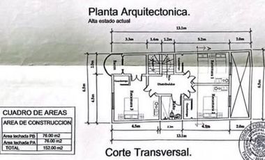 Se vende casa de 3 recamaras en San José del Quince $1.360,000
