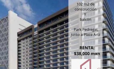 DEPARTAMENTO RENTA EN PARK PEDREGAL, JARDINES DEL PEDREGAL, SAN JERÓNIMO LIDICE
