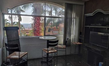 Departamento amueblado en renta en el Club de Tenis Burgos, Temixco, Morelos.