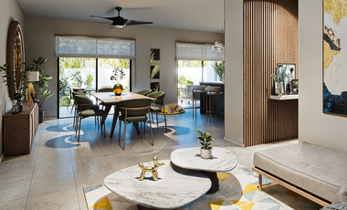 CASA EN VENTA MERIDA, CONKAL, ESTELA BOREAL, MOD AURORA, AGOSTO 2028.