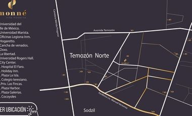 Departamento en Renta Temozon norte Monne 2