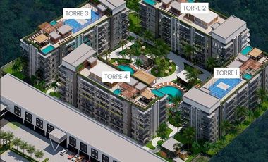 Departamento en venta en Nuevo Vallarta Desarrolo Le Courve
