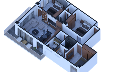 Departamento en venta en Nuevo Vallarta Desarrolo Le Courve