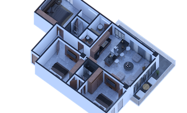 Departamento en venta en Nuevo Vallarta Desarrolo Le Courve
