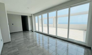 Departamento en renta en Veracruz Torre Palms Residencial con vista al Mar