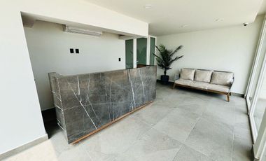 Departamento en renta en Veracruz Torre Palms Residencial con vista al Mar