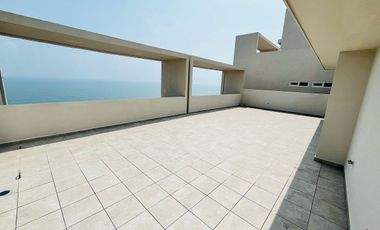 Departamento en renta en Veracruz Torre Palms Residencial con vista al Mar