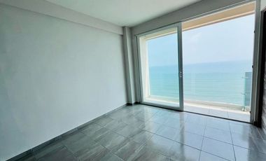 Departamento en renta en Veracruz Torre Palms Residencial con vista al Mar