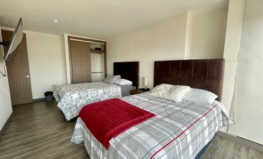 HERMOSO DEPARTAMENTO AMUEBLADO EN B GRAND, JARDINES DEL PEDREGAL, ALVARO OBREGON