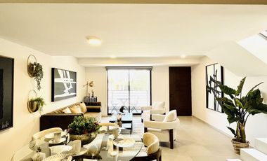 Departamento en Venta de Dos Plantas Contemporaneo en Zakia