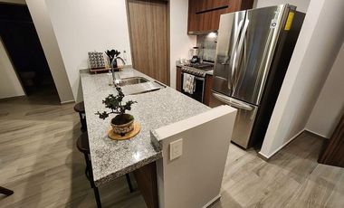 Departamento en renta amueblado en Distrito Piamonte, Qro