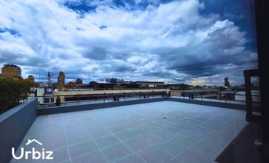 Arriendo Oficina de 357 m² con Terraza en último piso en Chico