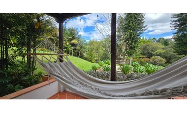 Casa campestre ubicada en el municipio de Rionegro, Antioquia.