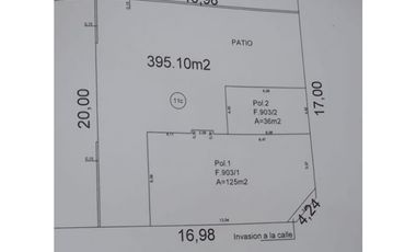 Se vende casa + departamento + local comercial.