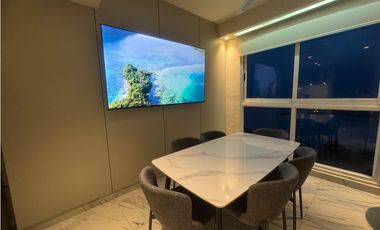 ALQUILER APARTAMENTO AMOBLADO EN AV BALBOA FRENTE AL MAR