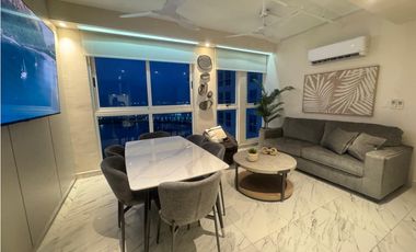 ALQUILER APARTAMENTO AMOBLADO EN AV BALBOA FRENTE AL MAR