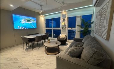 ALQUILER APARTAMENTO AMOBLADO EN AV BALBOA FRENTE AL MAR