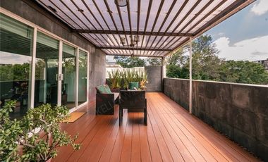 Departamento en Renta | Amplio, Luminoso y con Terraza Privada