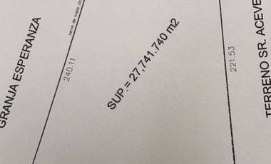 Se renta Terreno de 3 Has cerca del Aeropuerto