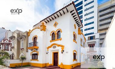 Alquiler de casa 10 ambientes para negocio en Miraflores
