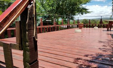 ALQUILER DE CABAÑAS TRONCOPIEDRA EN HUERTA GRANDE, CORDOBA, ARGENTINA