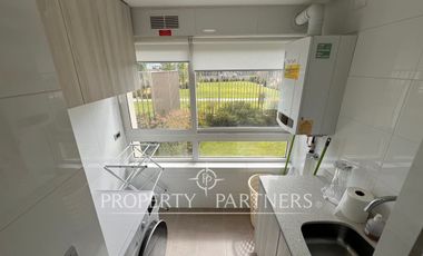 Moderno departamento con exclusivo jardín