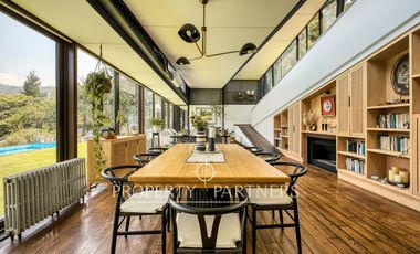 Espectacular casa  mediterránea en el Arrayán, Lo Barnechea.