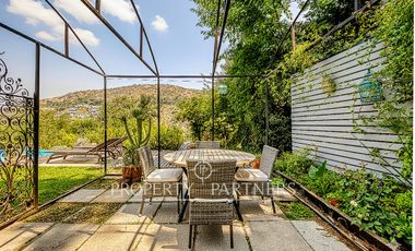 Espectacular casa  mediterránea en el Arrayán, Lo Barnechea.