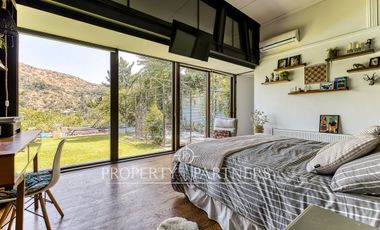 Espectacular casa  mediterránea en el Arrayán, Lo Barnechea.