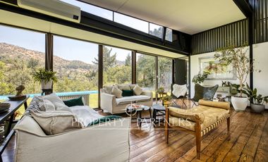 Espectacular casa  mediterránea en el Arrayán, Lo Barnechea.